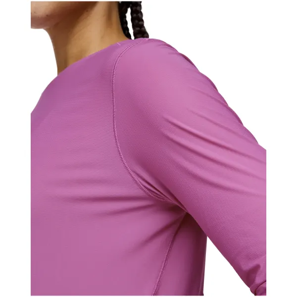 Hoka Airolite Run Long Sleeve Woman - Fushia - Image 5