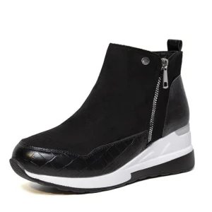 Bota Feminina Camurça Preto Cristine