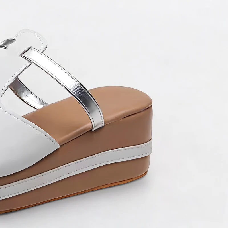 Sandália Feminina Branco Magali - Image 6