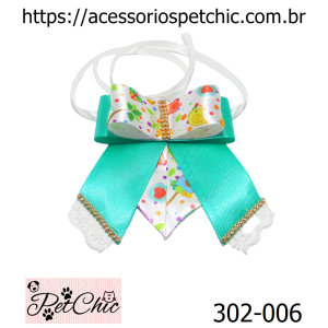 302-006 – Laço pescoço duplo strass “GG” (c/06)