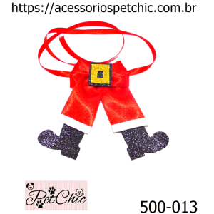 500-013 – Laço de Natal Bota  (unidade)