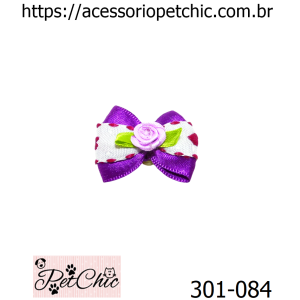301-084 – Laço passa fita e rococó “G”- (c/10)