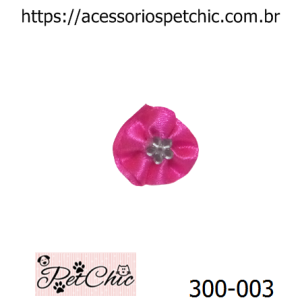 300-003 – Fuxico c/ flor “M”       (c/10)