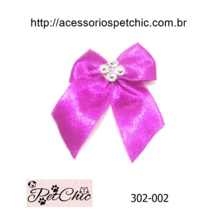302-002 – Laço de ponta strass “G” (c/10)