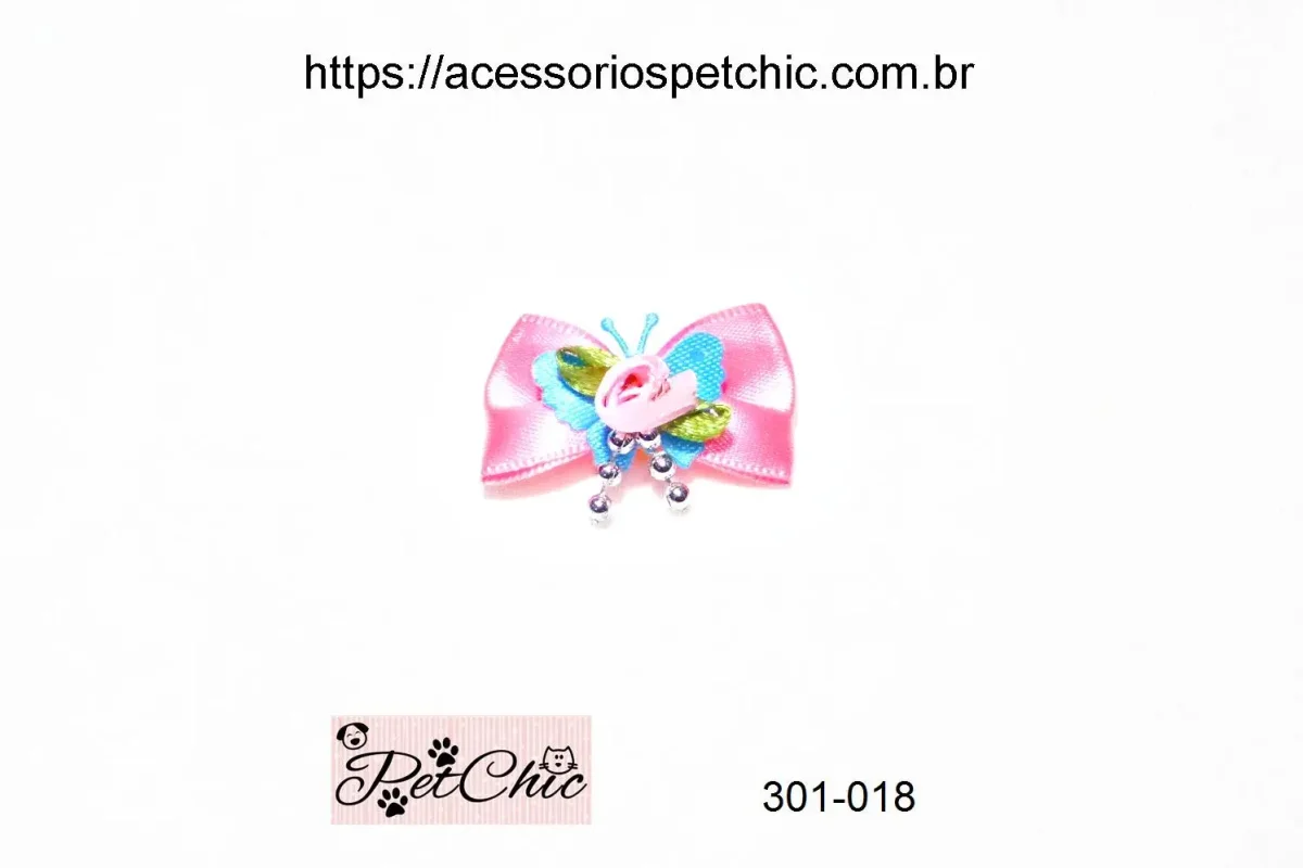 301-018 – Laço c/ borboleta “M” (c/10) - Image 3