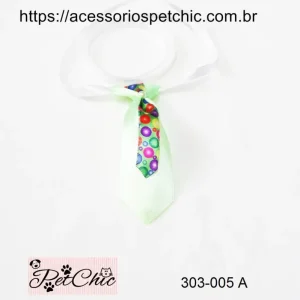 303-005A- Gravata dupla estampada “G” (c/10)