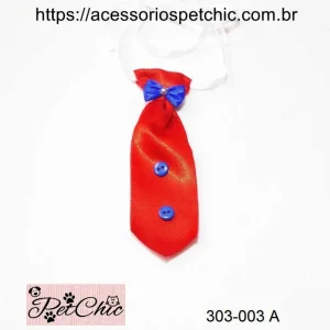 303-003A – Gravata c/ botões “G” (c/10)