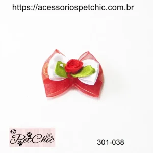 301-038 – Laço voal duplo “G”    (c/10)