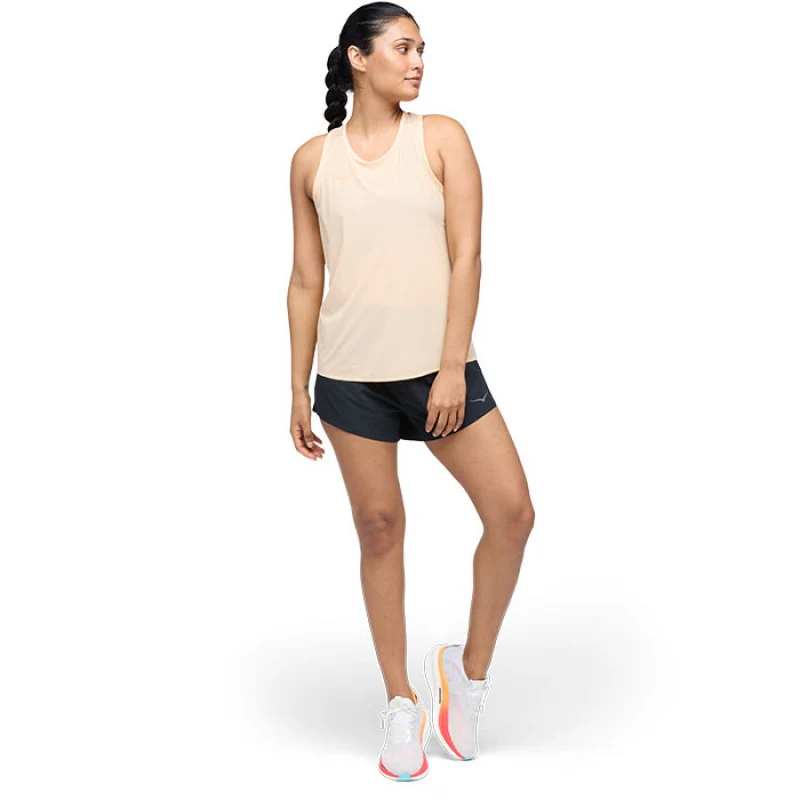 Hoka Airolite Run Tank Woman - Canteloupe - Image 5