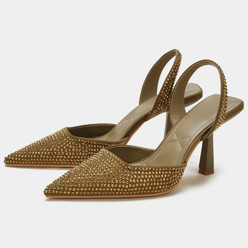 Scarpin Feminino Strass Arabella - Image 9