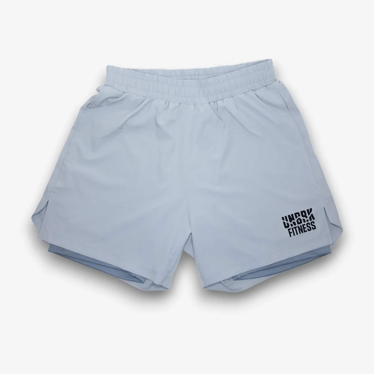 UNBRK Fitness Calções 2-1 - 'Smoke Grey'